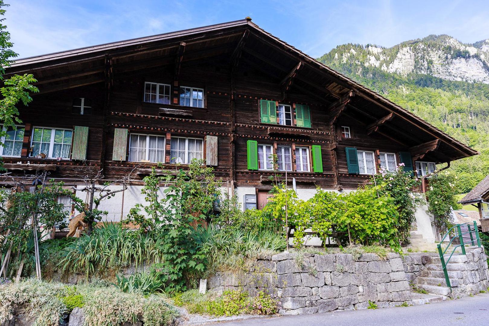 Charming Alpine Retreat By Apartments Capricorn Gsteigwiler Exterior foto